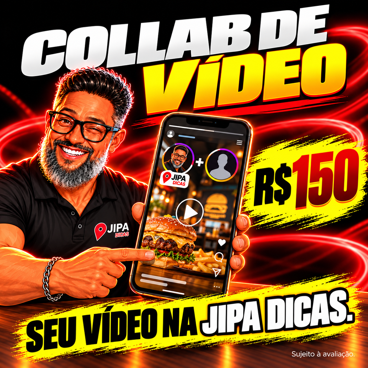 Collab de vídeo do cliente